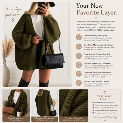 Oversized Cloud Cardigan
