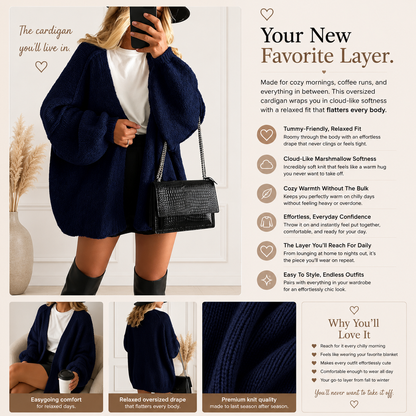 Oversized Cloud Cardigan