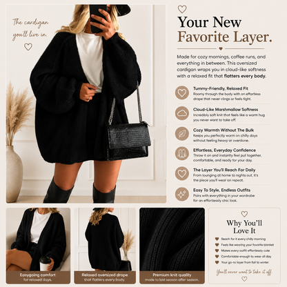 Oversized Cloud Cardigan